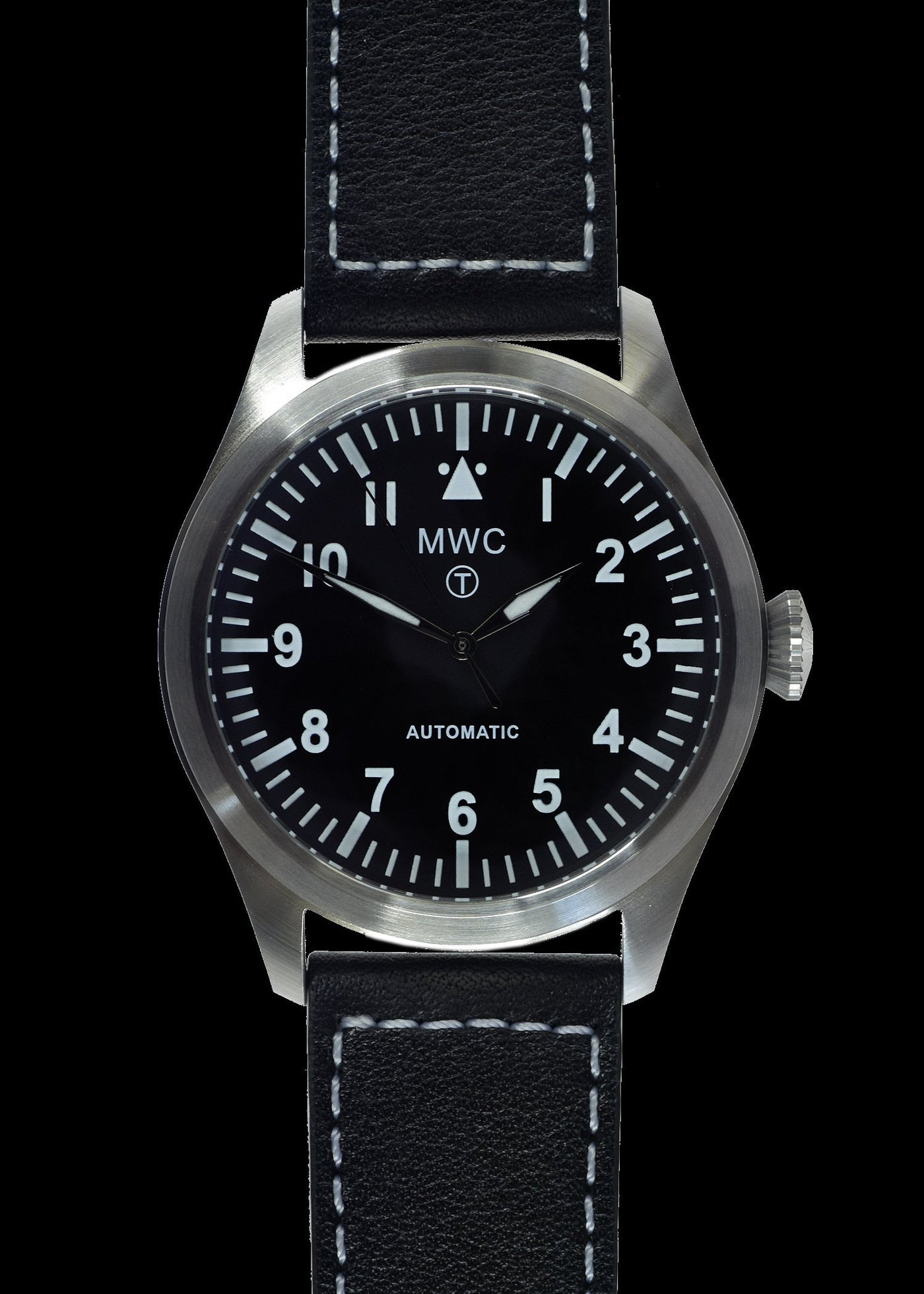 MWC 1940s Pattern Classic 46mm Limited Edition XL Militair Pilots – Zwart - Afbeelding 2