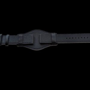 18mm German “Luftwaffe / Bund” Aviators Leather Militair Horloge Strap