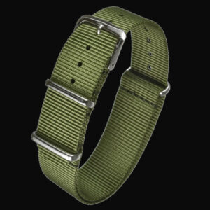 22mm Olive NATO Militair Horloge Strap