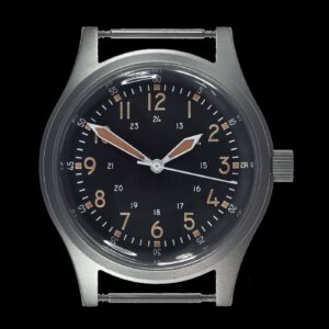 A-17 U.S 1950s Korean War Pattern Militair Horloge with plexiglas and