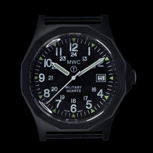 MWC G10 – Remake of the 1982 to 1999 Series Horloge in zwart PVD – NATO strap