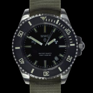 MWC 300m roestvrij staal Quartz militaire duikhorloge Horloge with – Stalen armband
