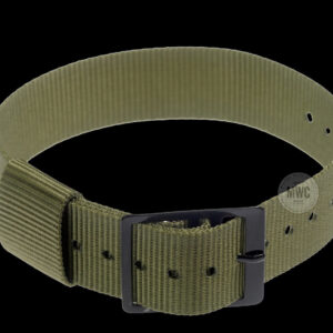Lightweight 18mm Olive Amerikaans Pattern Militair Horloge Strap with