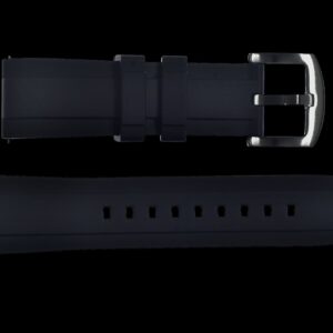 22mm FKM (Smooth) Rubber Strap with Quick Release Feature fo