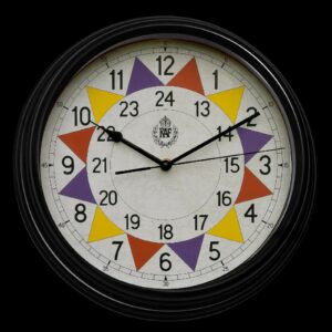 RAF 1940 “Battle of Britain” Pattern Replica Sector Wall Clock with