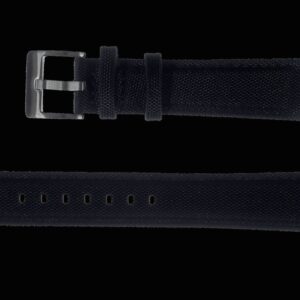 22mm Black Sailcloth CORDURA® Horlogestrap