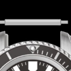 Pair of Horloge Pins Designed to Create the Appearance of a