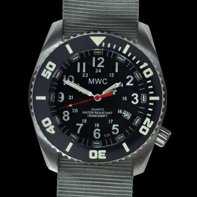 MWC “Depthmaster” 100atm / 3,280ft / 1000m waterbestendig militaire – Wit
