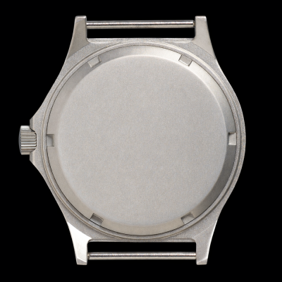 Engravable Caseback for G10 roestvrij staal 100m/200m Models (e.g – Zwart