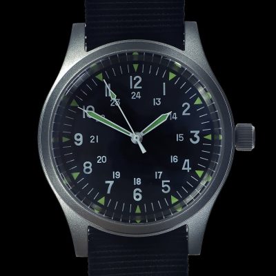 GG-W-113 U.S 1960s Pattern 100m/330ft waterbestendig Automatisch – Wit
