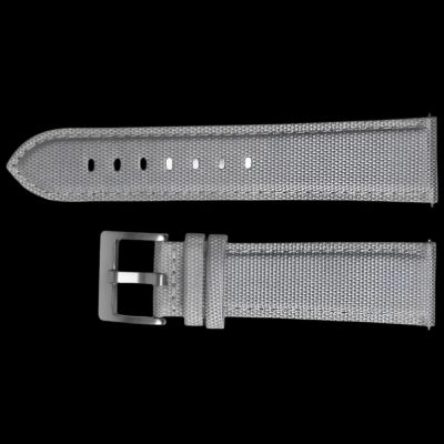 22mm Light Grey Sailcloth CORDURA® Horlogestrap