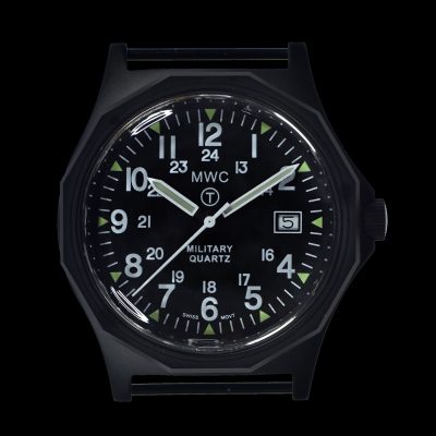 MWC G10 – Remake of the 1982 to 1999 Series Horloge in zwart PVD – NATO strap