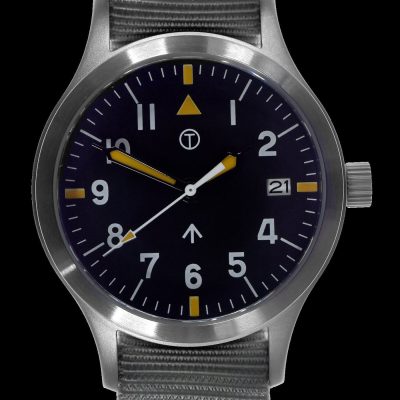 MWC Mk III roestvrij staal 1950’s Pattern 100m waterbestendig – Wit