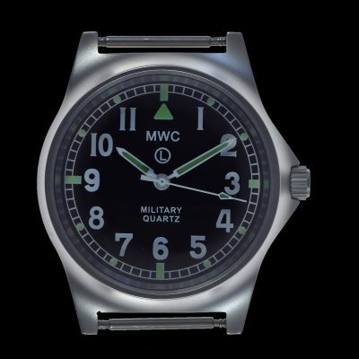 MWC G10 LM zonder datum roestvrij staal Militair Horloge (Grey Strap) – Grijs
