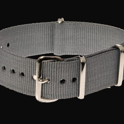 24mm Grey NATO Militair Horloge Strap