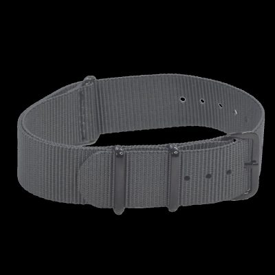 20mm Admiralty Grey NATO Horloge Strap with PVD Black Covert Buckles