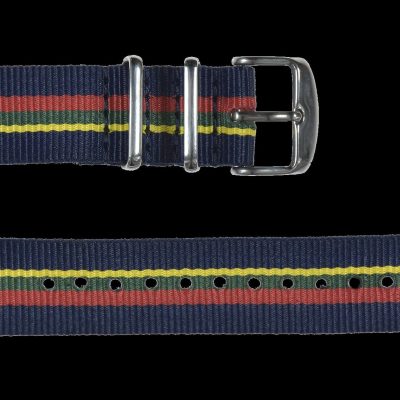 2 Piece 18mm Royal Marines NATO Militair Horloge Strap in Ballistic
