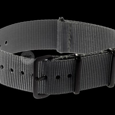 18mm PVD Grey NATO Militair Horloge Strap