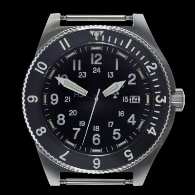 MWC 300m waterbestendig roestvrij staal Tritium GTLS Navigator – Zwart