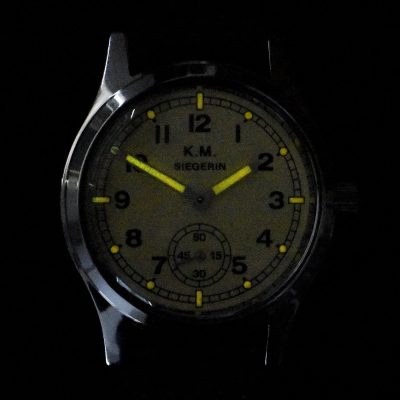 Siegerin Kriegsmarine (German Navy) WW2 Pattern Horloge with 21 Jewel