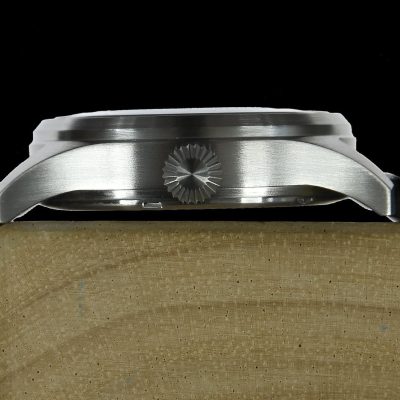 MWC Classic 40mm roestvrij staal Aviator Horloge with Hybrid Movement – Stalen armband