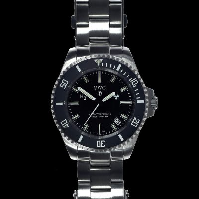 MWC 21 Jewel 300m Automatisch militaire duikhorloge Horloge on – Wit