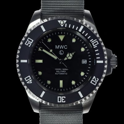 MWC 21 Jewel 300m Automatisch militaire duikhorloge Horloge with – NATO strap