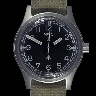 MWC 1940s to 1960s Pattern General Service Horloge with 24 Jewel – NATO strap